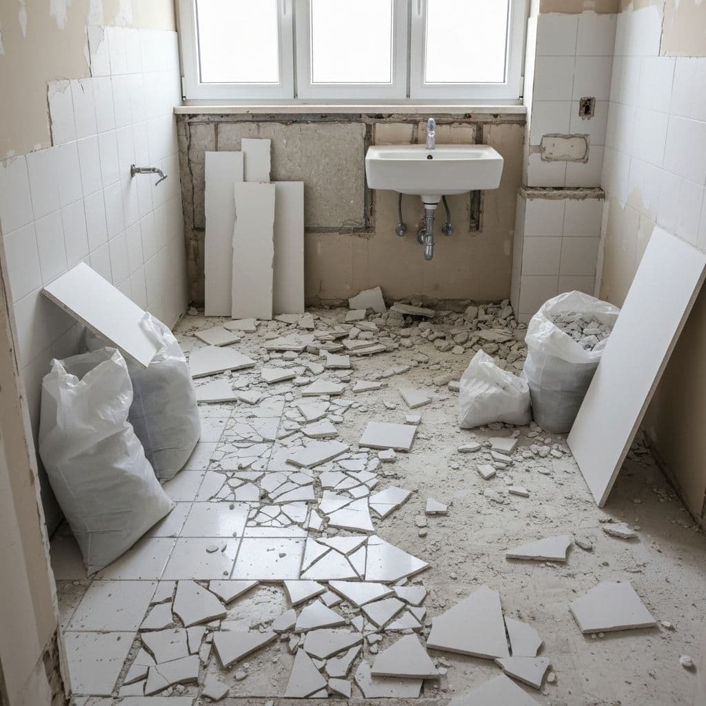 Bathroom Renovation Waste: What Can Be Thrown Away?